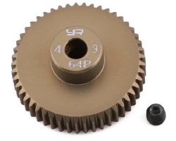 64P Hard Coated Aluminum Pinion Gear (49T)