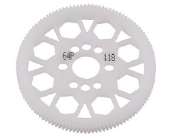 64P Competition Delrin Spur Gear (118T)