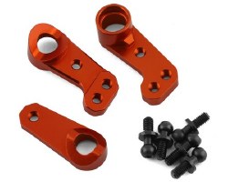 HPI Sprint 2 Aluminum Steering Arms Set (Orange) (Ball Bearing)