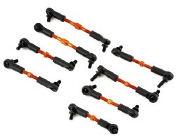 HPI Sprint 2 7075 Aluminum Tie Rod Set (Orange)