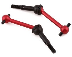 Tamiya TT-01/TT-01E Aluminum & Steel Drive Shaft (Red) (2)