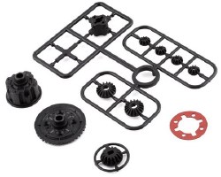 Tamiya TT-02 Differential Case & Gear Set