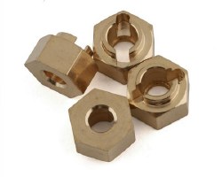 Traxxas TRX-4M Brass Hex Adapters (4) (1g)