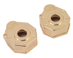 Traxxas TRX-4 Brass Portal Cover Set (2) (42g)