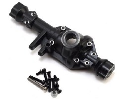 Traxxas TRX-4 Alloy Front Axle Housing (Black) (Titanium Coated)