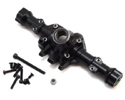 Traxxas TRX-4 Alloy Rear Axle Housing (Black) (Titanium Coated)