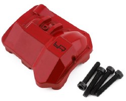 Traxxas TRX-4 Aluminum Front/Rear Differential Cover (Red)