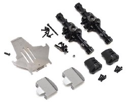 Traxxas TRX-4 Full Metal Front & Rear Axle Housing Set