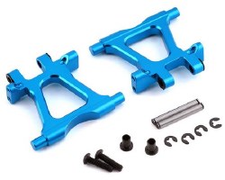 Tamiya TT-02 Aluminum Rear Lower Suspension Arms (Blue) (2)