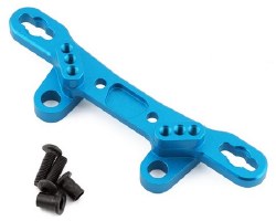 Tamiya TT-02 Aluminum Front/Rear Shock Tower (Blue)