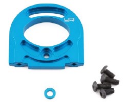 Tamiya TT-02 Adjustable Aluminum Motor Mount (Blue)