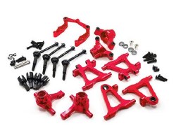 Tamiya TT-02 Aluminum Essential Upgrade Set (Red)