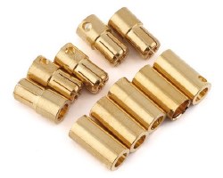 6.5mm High Current Bullet Plugs (5 Female/5 Male)