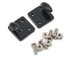 1/10 Crawler Scale Accessory Set (Black) (Off Center Hooks)