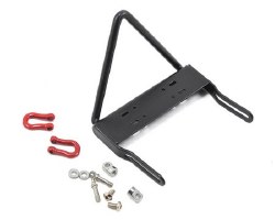 SCX10 Steel Front "Stinger" Bumper w/Winch Mount & Shackles