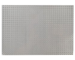 1/10 Crawler Steel Diamond Plate Accessory (14x20cm) (Type A)