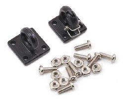 Four Bolt Tow Ring (Black) (2)