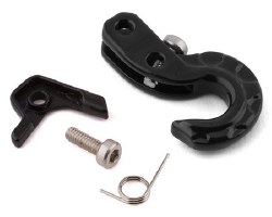 1/10 Scale Metal Winch Hook w/Safety Latch (Black)