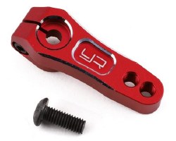 Aluminum Clamping Servo Horn (Red) (25T)