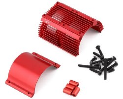 Aluminum Motor Heat Sink (Red) (40.8mm Diameter)