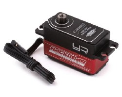 10kg Low Profile Coreless Metal Gear Servo (Red)