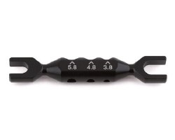 Aluminum 4-in-1 Multi-Purposes Turnbuckle Wrench (Black)