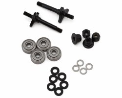 Yokomo Steel Double Bearing Front Axle Set (2)