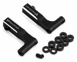 Yokomo YD-2 Aluminum Front Upper L-Arm Kit (Black)