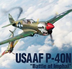 "Academy 1/48 USAAF P-40N ""Battle of Imphal"""