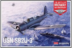 "Academy 1/48 USN SB2U-3 ""Battle of Midway"" 80th Anniversary"