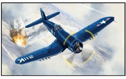 "Academy 1/48 USN F4U-4 ""Battle of Jangjin Reservoir"""