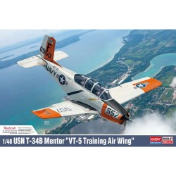 "Academy 1/48 USN T-34B Mentor ""VT-5 Training Air Wing"""