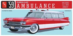 1959 Cadillac Ambulance w/Gurney 1/25