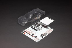 VORTEKS 2WD Clear Body - Hidden Body Mount (inc decals/window masks)