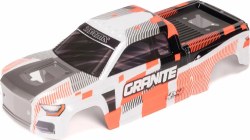 GRANITE 4x4 Clipless Painted Decaled Body (Orange)