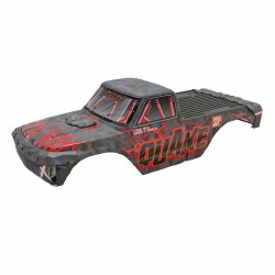 Arrma QUAKE Painted Decaled Trimmed Body Set (Red)