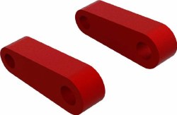 Aluminum Fr Suspension Mounts (Red) (2)
