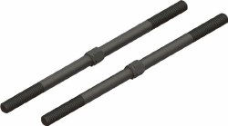 Steel Turnbuckle M6x130mm (Black) (2)