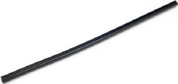 Pipe 6x10mm 300mm Long (Black)