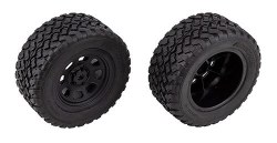 "Pro2 LT10SW Rear Wheels and Tires, mounted"