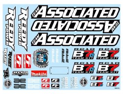 RC10B7 Decal Sheet