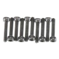 AXA087 Cap Head M3x16mm Black Oxide (10)