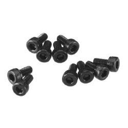 AXA083 Cap Head M3x6mm Black Oxide (10)