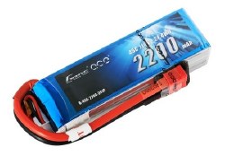 Gens Ace - 209 - 4000mAh 3S1P 11.1V 45C LiPo Deans Plug