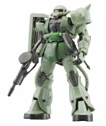 #4 MS-06F Zaku II (Green) RG Model Kit