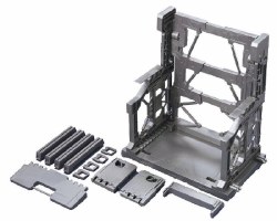 System Base 001 (Black) Builders Parts Model Kit