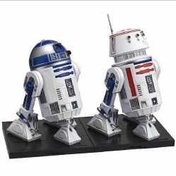 R2-D2 & R5-D4 1/12 Model Kit, Star Wars Character Line