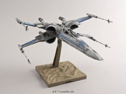 Resistance X-Wing Star Fighter 1/72 Model Kit, Star Wars Character Line