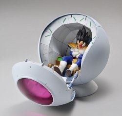 Figure-rise Mechanics Saiyan Space Pod, from Dragon Ball Z