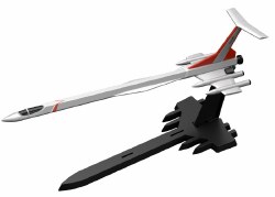 No.13 Ultra Hawk 001 Ultraman Model Vehicle, from Mecha Collection